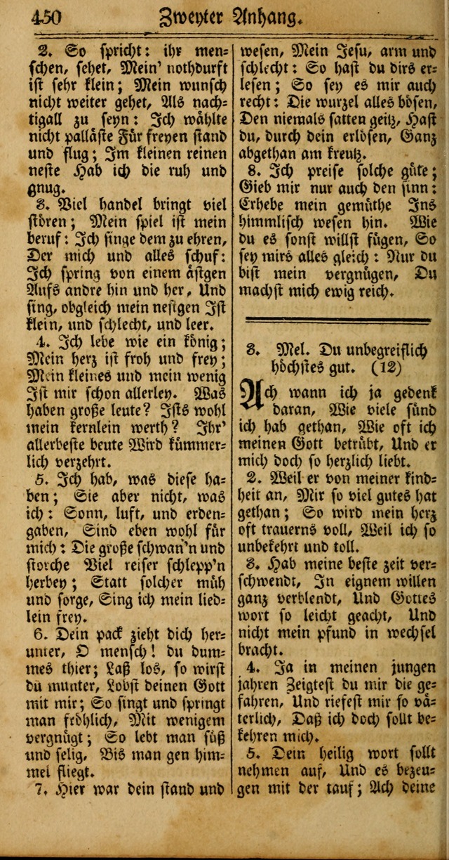 Unpartheyisches Gesang-Buch: enhaltend Geistrieche Lieder und Psalmen, zum allgemeinen Gebrauch des wahren Gottesdienstes (4th verb. Aufl., mit einem Anhang) page 530