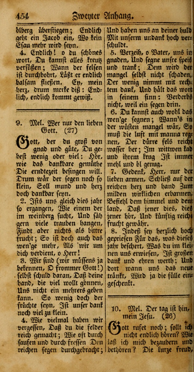 Unpartheyisches Gesang-Buch: enhaltend Geistrieche Lieder und Psalmen, zum allgemeinen Gebrauch des wahren Gottesdienstes (4th verb. Aufl., mit einem Anhang) page 534