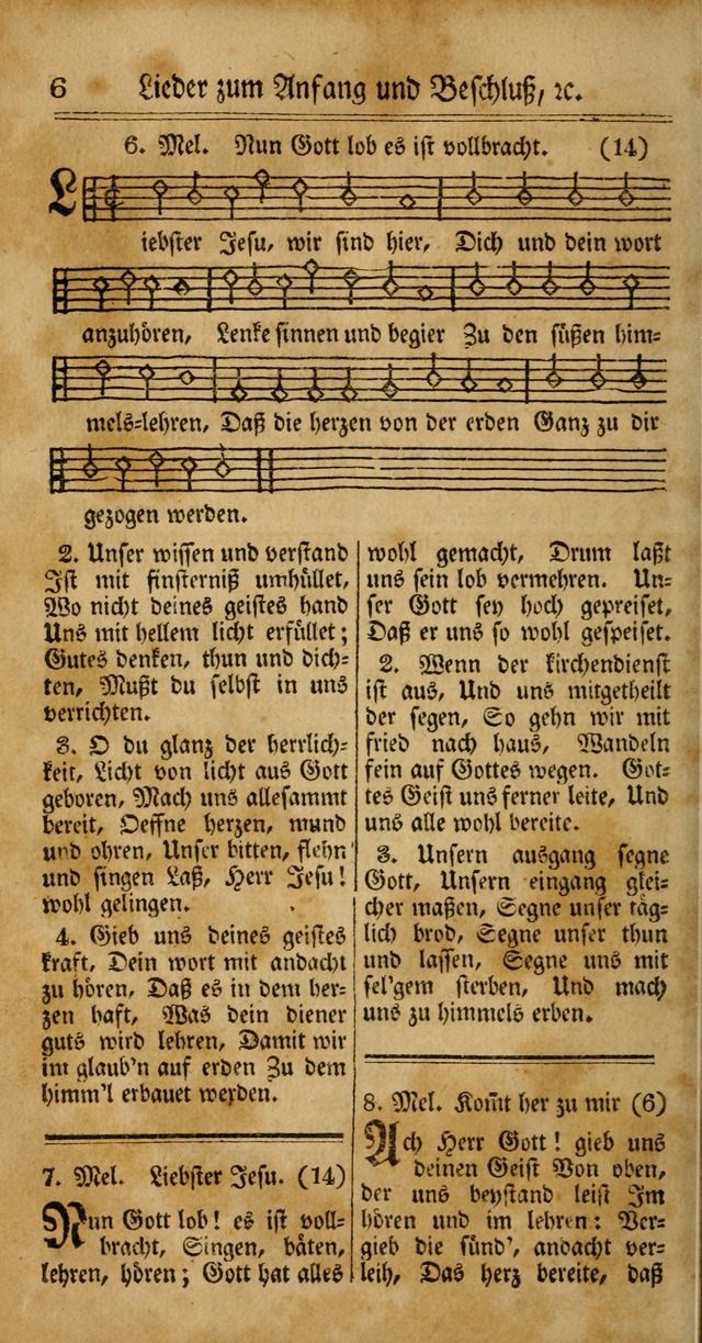 Unpartheyisches Gesang-Buch: enhaltend Geistrieche Lieder und Psalmen, zum allgemeinen Gebrauch des wahren Gottesdienstes (4th verb. Aufl., mit einem Anhang) page 86