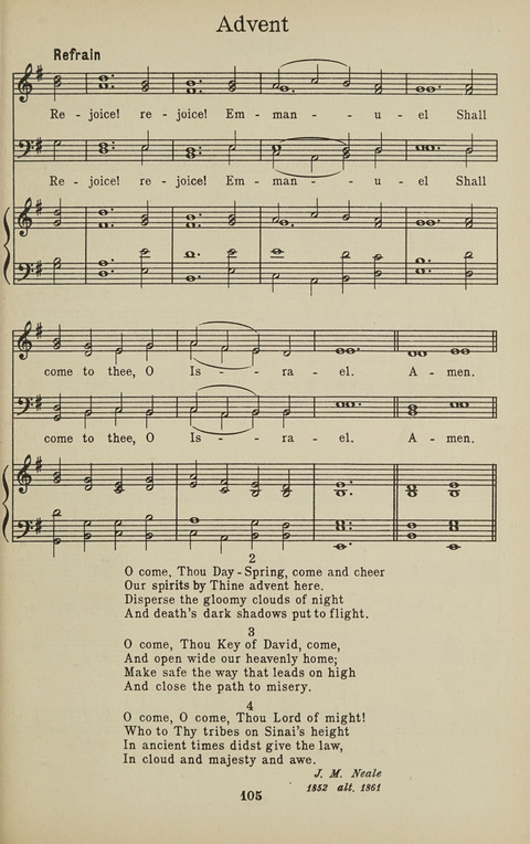 University Hymns page 104