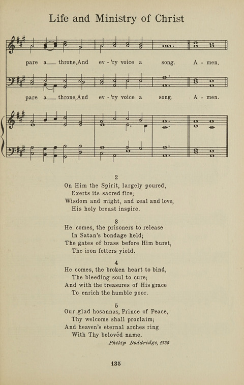 University Hymns page 134