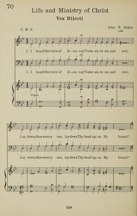 University Hymns page 137