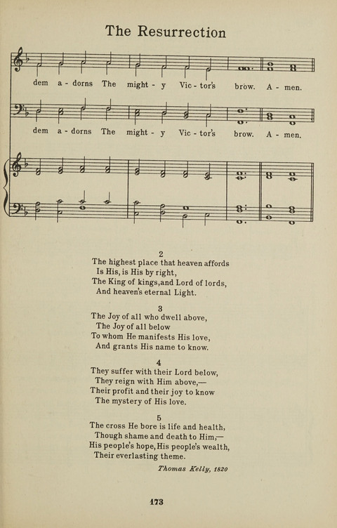 University Hymns page 172