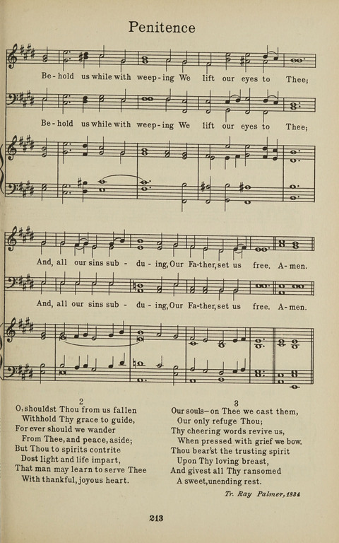 University Hymns page 212