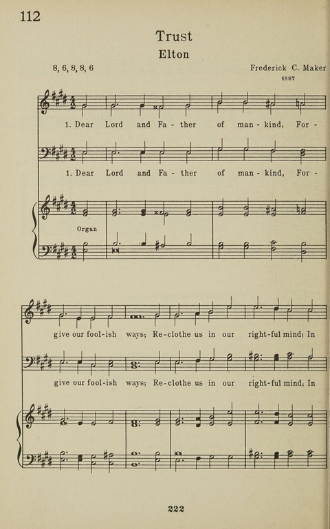 University Hymns page 221