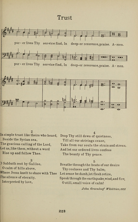 University Hymns page 222