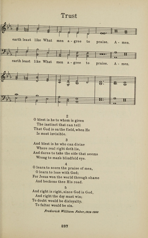 University Hymns page 236