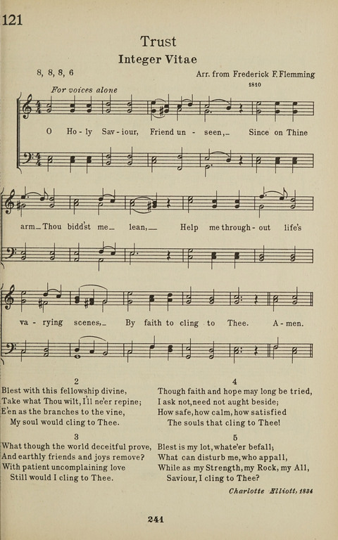 University Hymns page 240