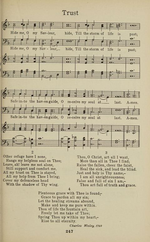 University Hymns page 246