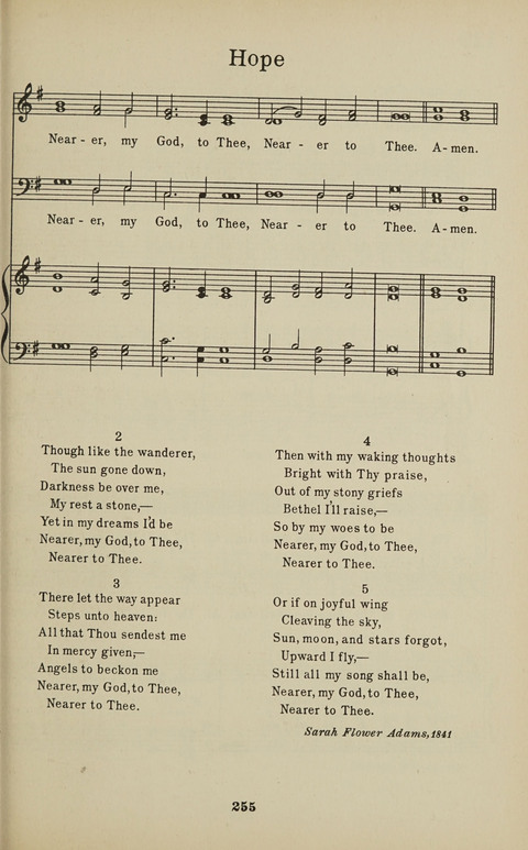 University Hymns page 254