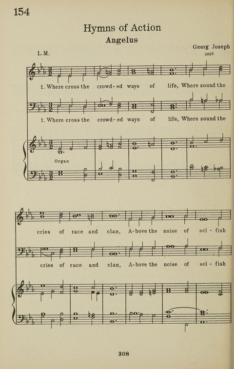 University Hymns page 307