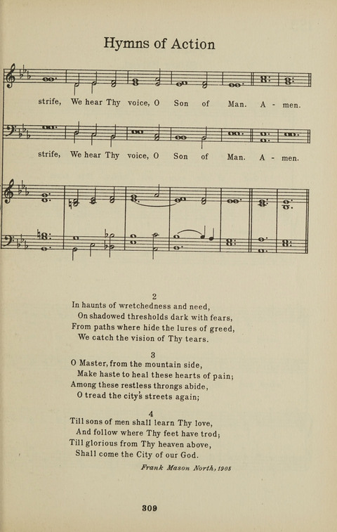 University Hymns page 308