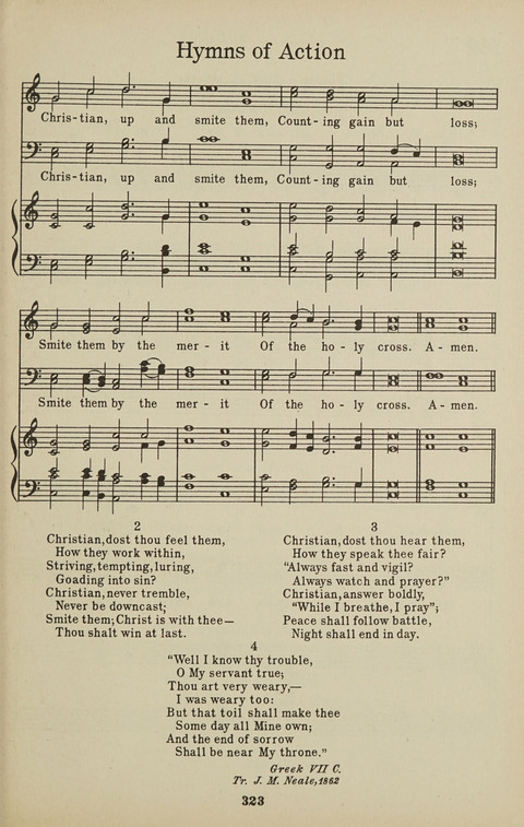 University Hymns page 322