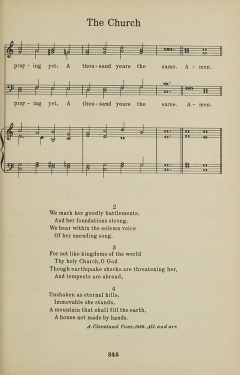 University Hymns page 344