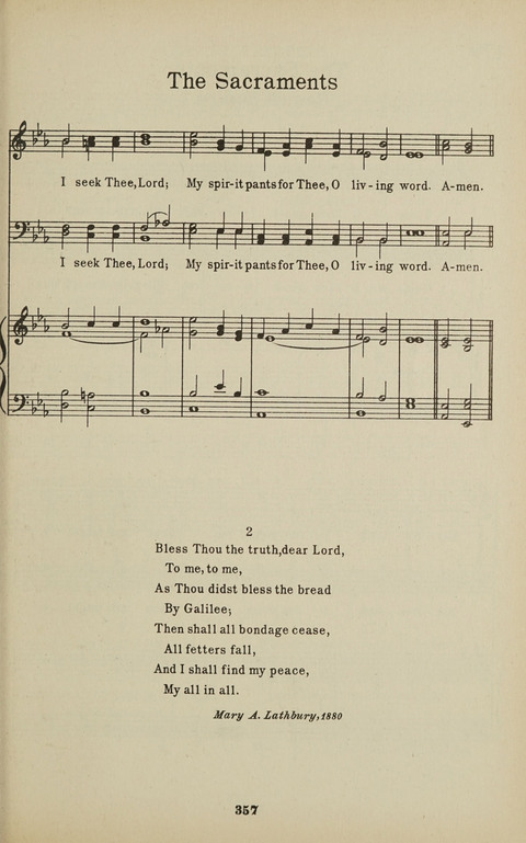 University Hymns page 356