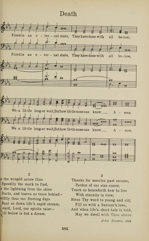 University Hymns page 384