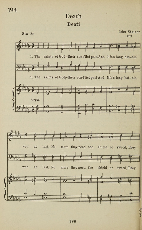 University Hymns page 387