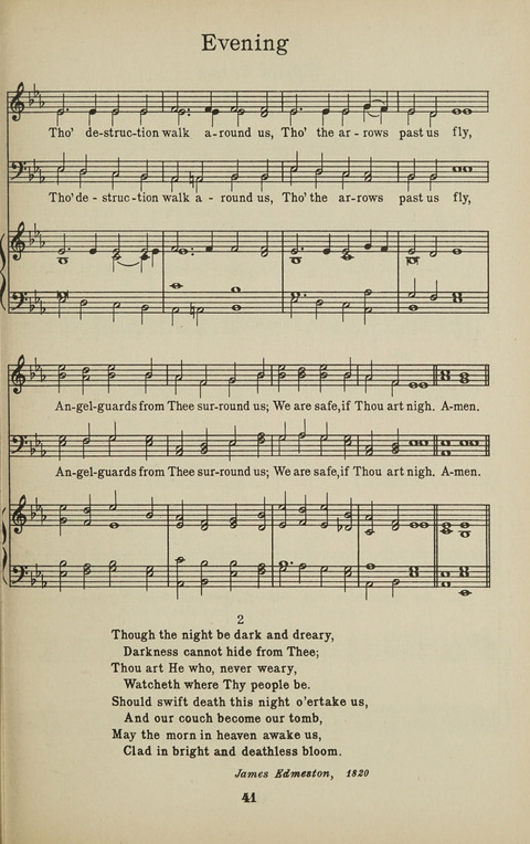 University Hymns page 40