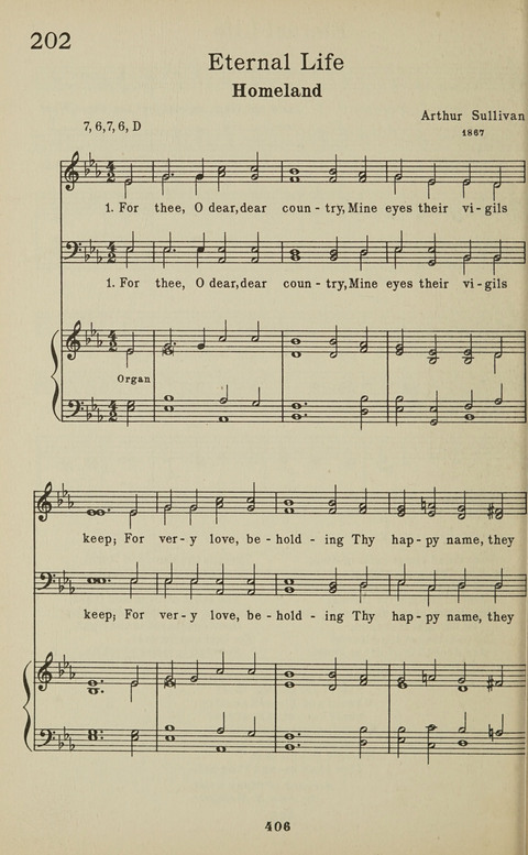 University Hymns page 405