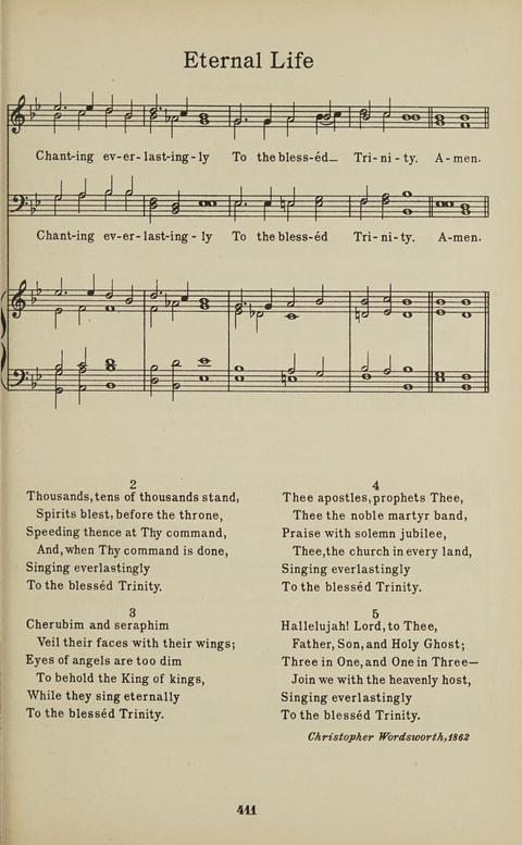 University Hymns page 410