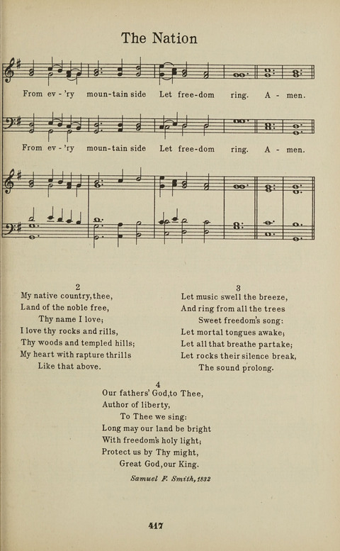 University Hymns page 416