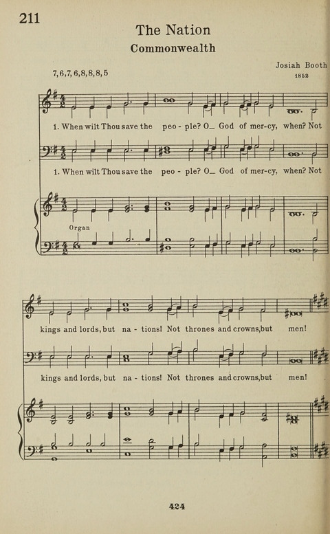 University Hymns page 423