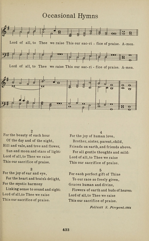 University Hymns page 432