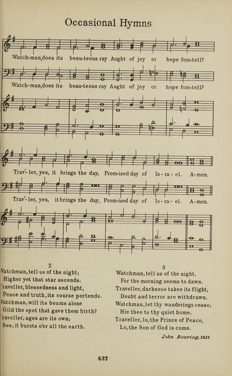 University Hymns page 436