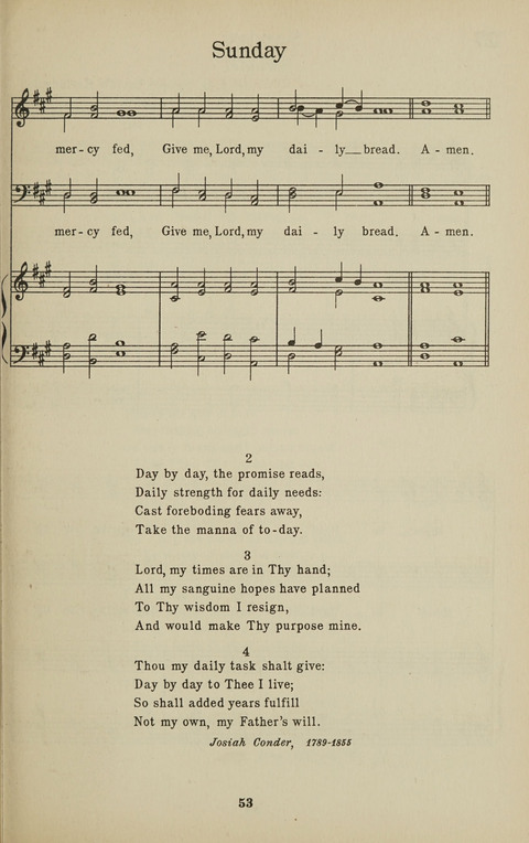 University Hymns page 52