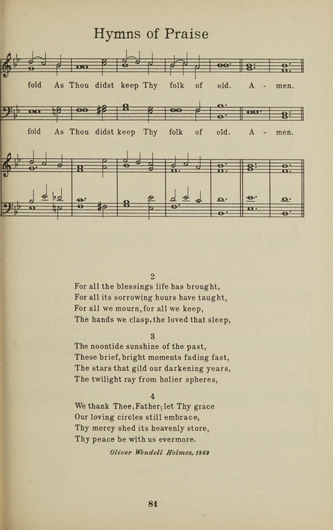 University Hymns page 80