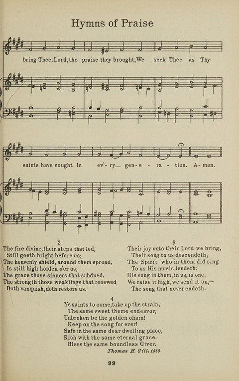 University Hymns page 98