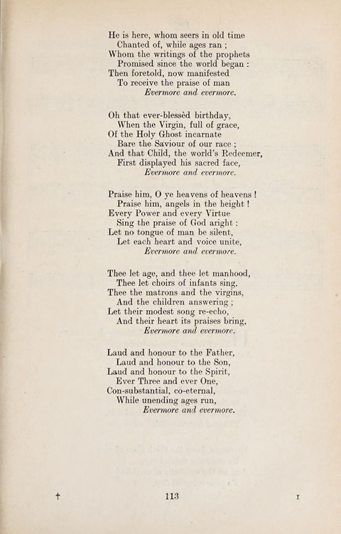 The University Hymn Book page 112