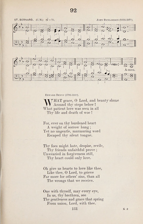 The University Hymn Book page 130