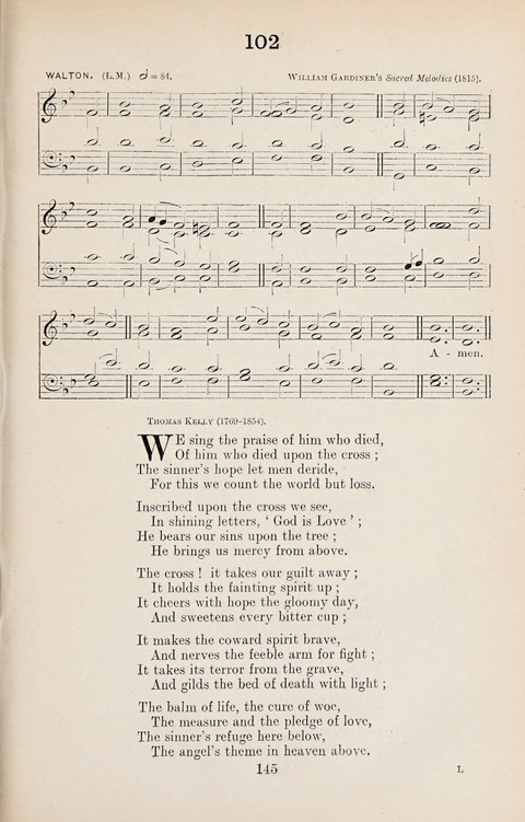 The University Hymn Book page 144