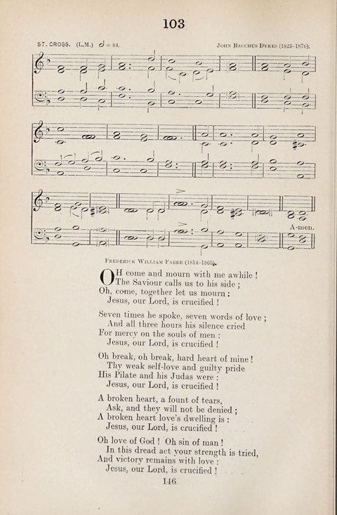 The University Hymn Book page 145