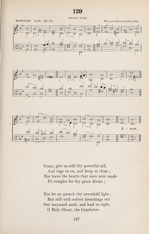 The University Hymn Book page 186