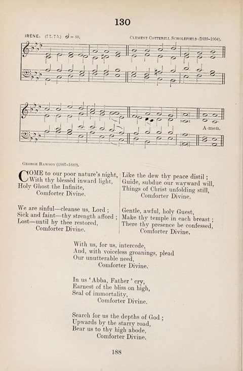 The University Hymn Book page 187