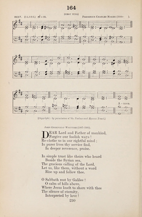 The University Hymn Book page 229