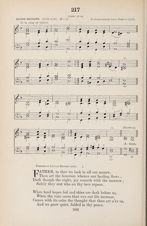 The University Hymn Book page 305