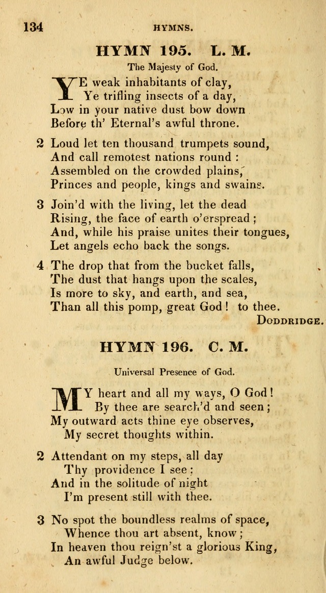 The Universalist Hymn-Book: a new collection of psalms and hymns, for the use of Universalist Societies (Stereotype ed.) page 134