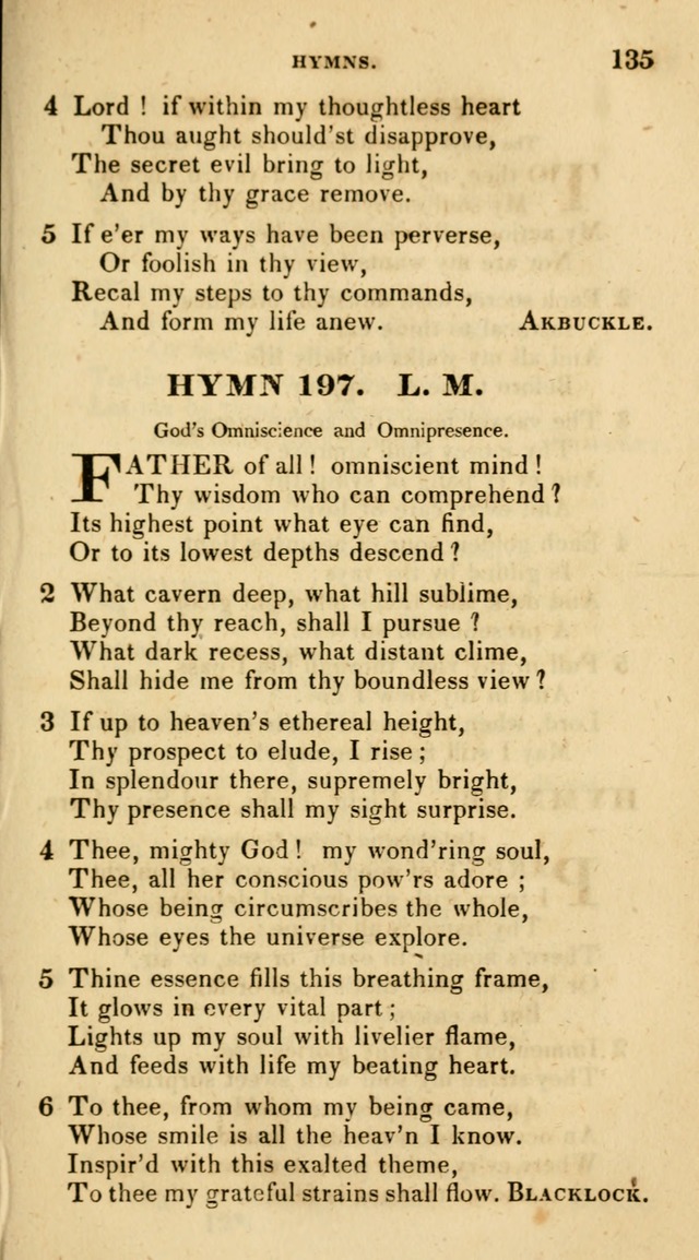 The Universalist Hymn-Book: a new collection of psalms and hymns, for the use of Universalist Societies (Stereotype ed.) page 135