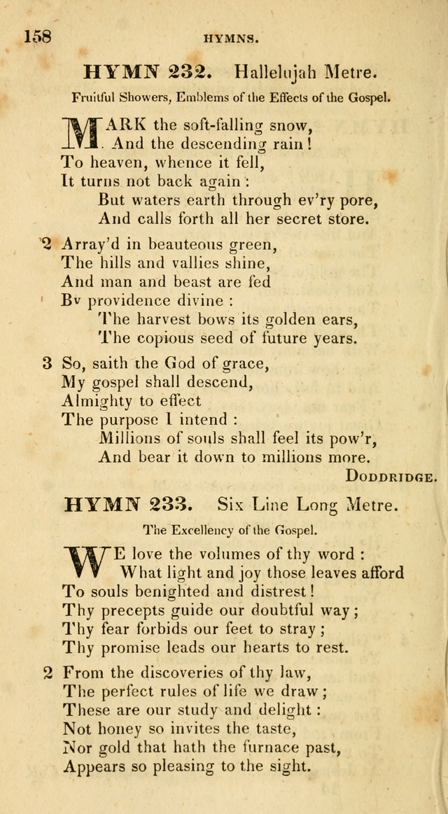 The Universalist Hymn-Book: a new collection of psalms and hymns, for the use of Universalist Societies (Stereotype ed.) page 158