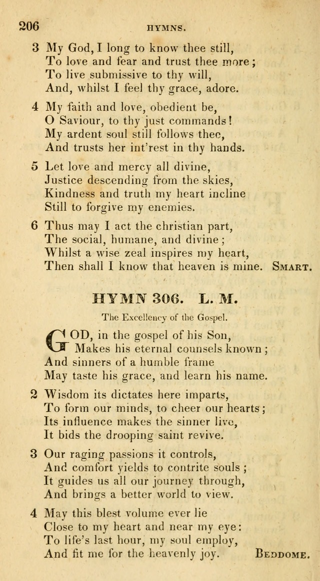 The Universalist Hymn-Book: a new collection of psalms and hymns, for the use of Universalist Societies (Stereotype ed.) page 206