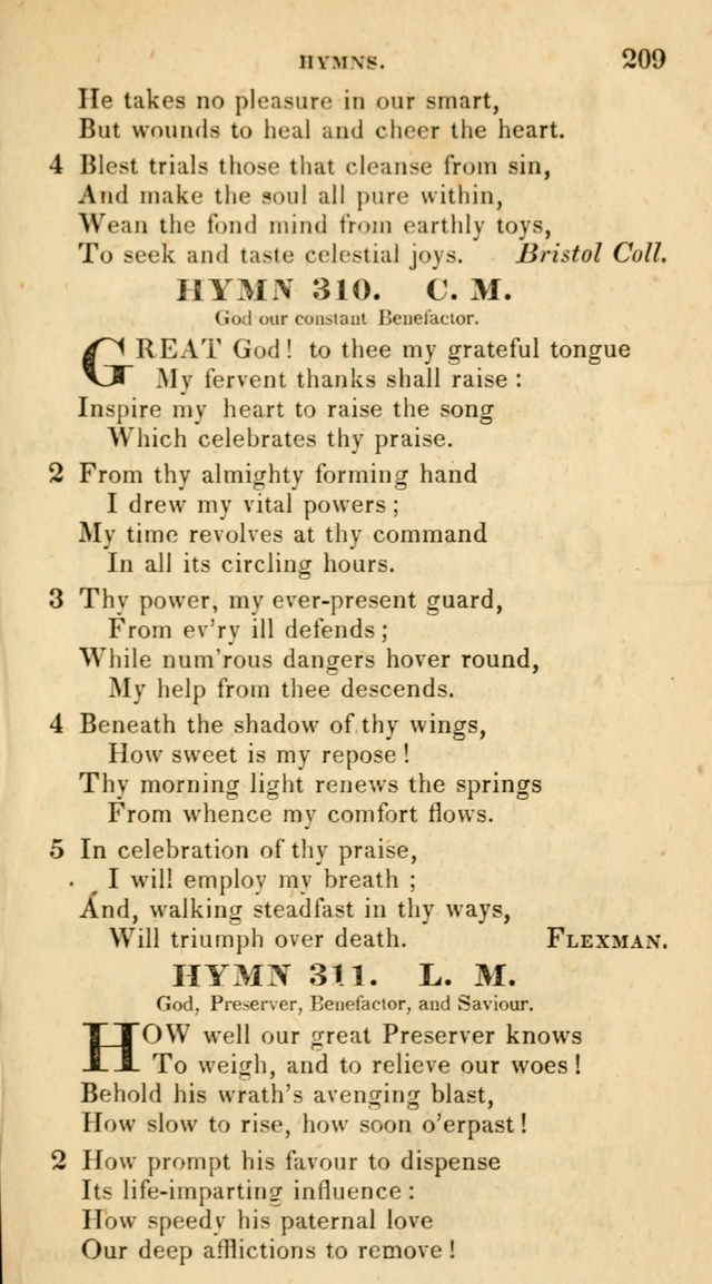 The Universalist Hymn-Book: a new collection of psalms and hymns, for the use of Universalist Societies (Stereotype ed.) page 209