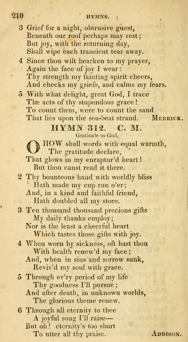 The Universalist Hymn-Book: a new collection of psalms and hymns, for the use of Universalist Societies (Stereotype ed.) page 210