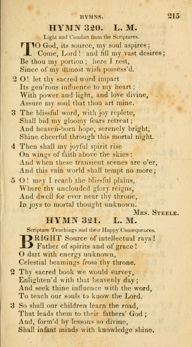 The Universalist Hymn-Book: a new collection of psalms and hymns, for the use of Universalist Societies (Stereotype ed.) page 215