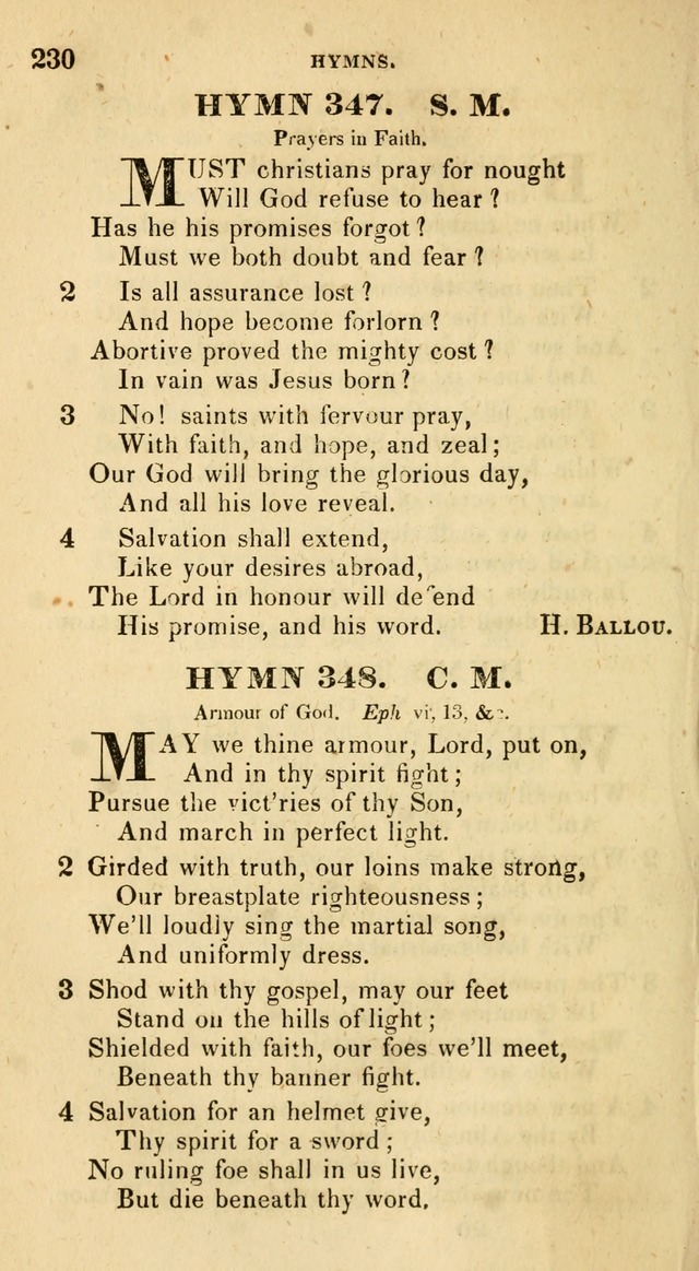 The Universalist Hymn-Book: a new collection of psalms and hymns, for the use of Universalist Societies (Stereotype ed.) page 230