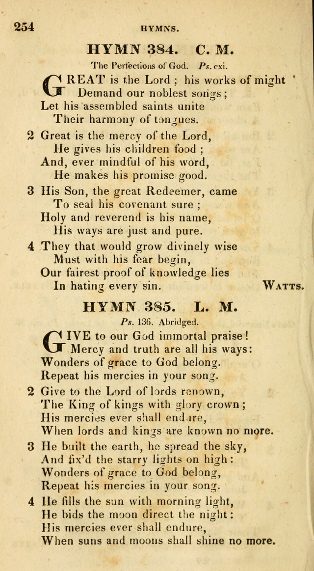 The Universalist Hymn-Book: a new collection of psalms and hymns, for the use of Universalist Societies (Stereotype ed.) page 254