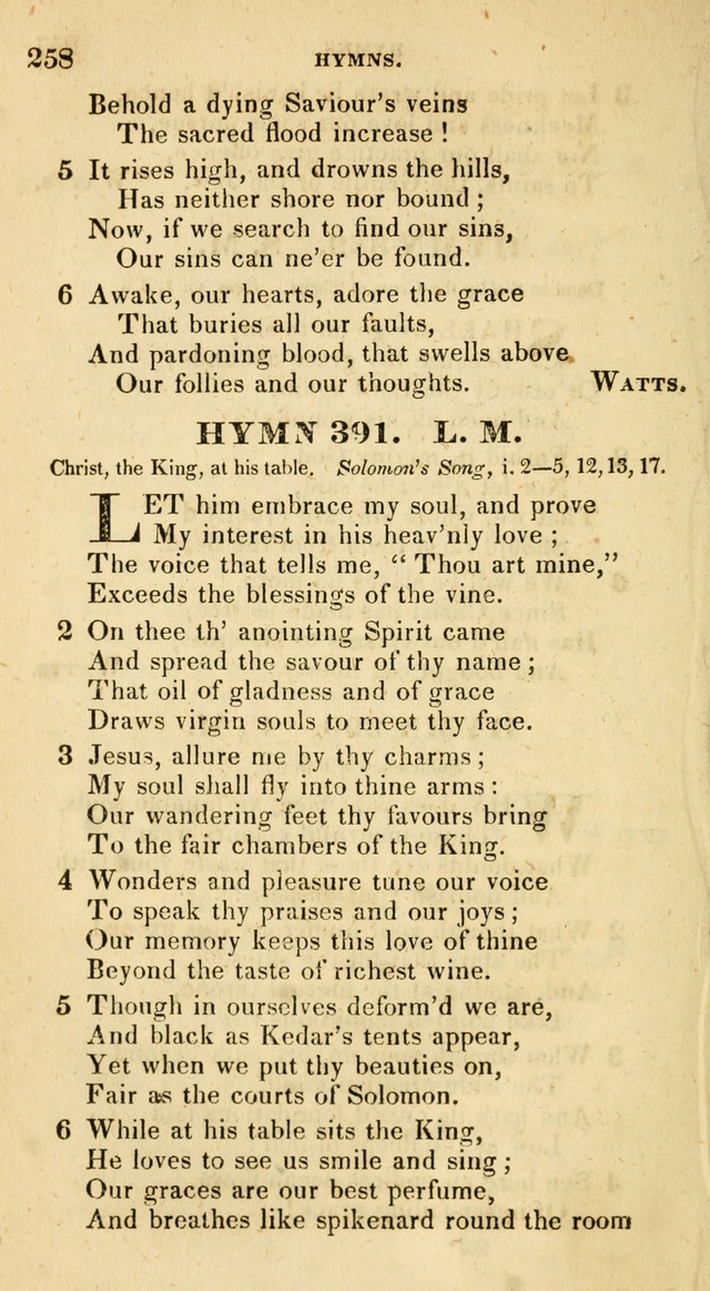 The Universalist Hymn-Book: a new collection of psalms and hymns, for the use of Universalist Societies (Stereotype ed.) page 258