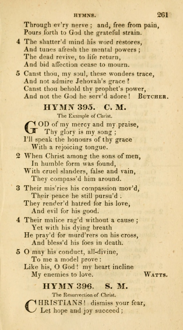 The Universalist Hymn-Book: a new collection of psalms and hymns, for the use of Universalist Societies (Stereotype ed.) page 261